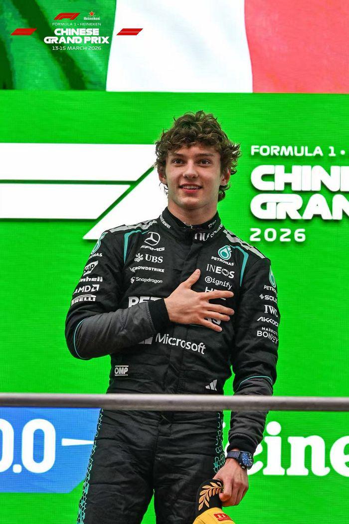 移动应用-F1中国大奖赛19岁安东内利夺冠，新王者背后的规则变革